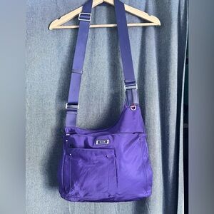 TUMI Voyageur purple Nylon Crossbody Purse